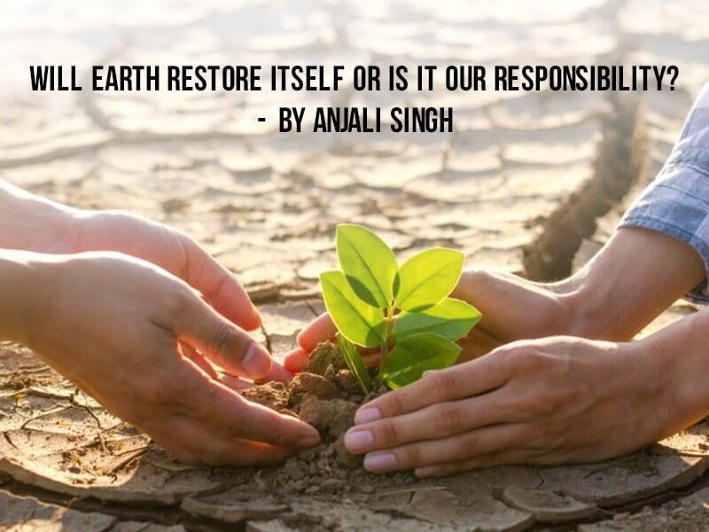 WILL EARTH RESTORE ITSELF OR IS IT OUR RESPONSIBILITY