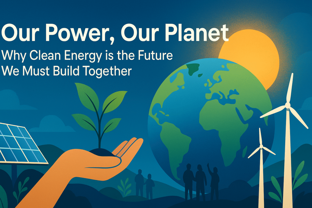 Our Power, Our Planet: Why Clean Energy is the Future We Must Build Together